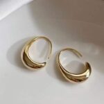 Gold Loop Earrings